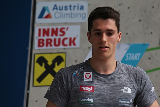 7. ledna má narozeniny rakouský sportovní lezec Jan-Luca Posch